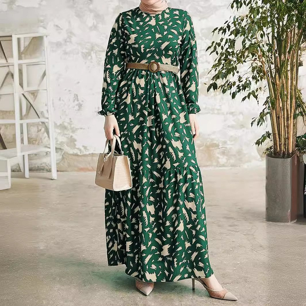 Printed robe