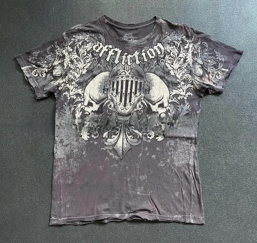 Printed Round Neck Short Sleeve