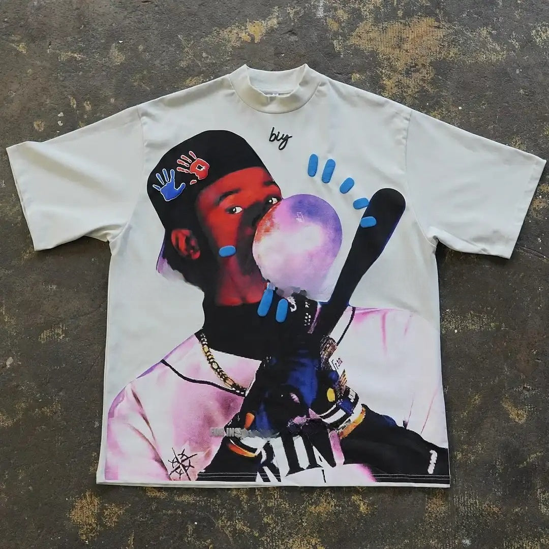 Printed Short Sleeve T-shirt