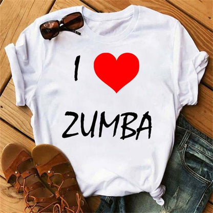 Printed short sleeve t-shirt women's top