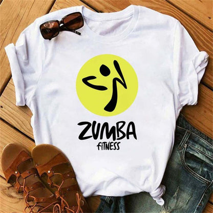 Printed short sleeve t-shirt women's top
