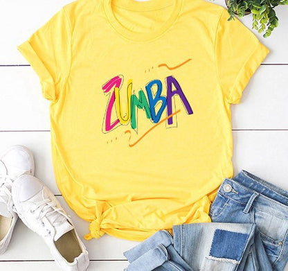 Printed short sleeve t-shirt women's top
