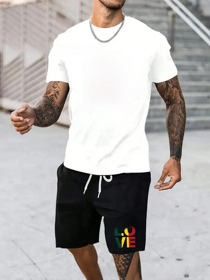 Printed short sleeves