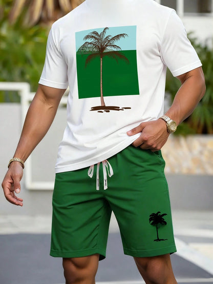 Printed short sleeves