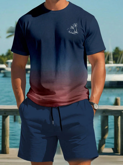 Printed short sleeves