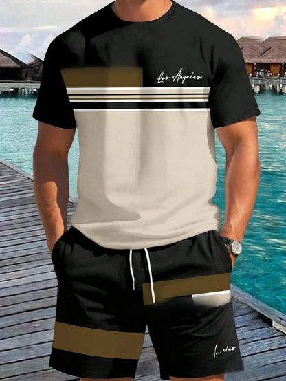 Printed short sleeves