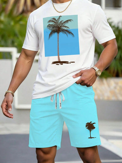 Printed short sleeves