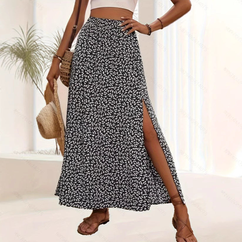 Printed skirt