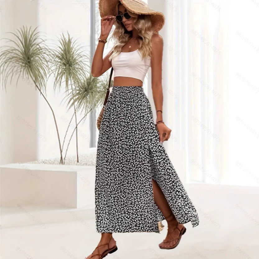 Printed skirt