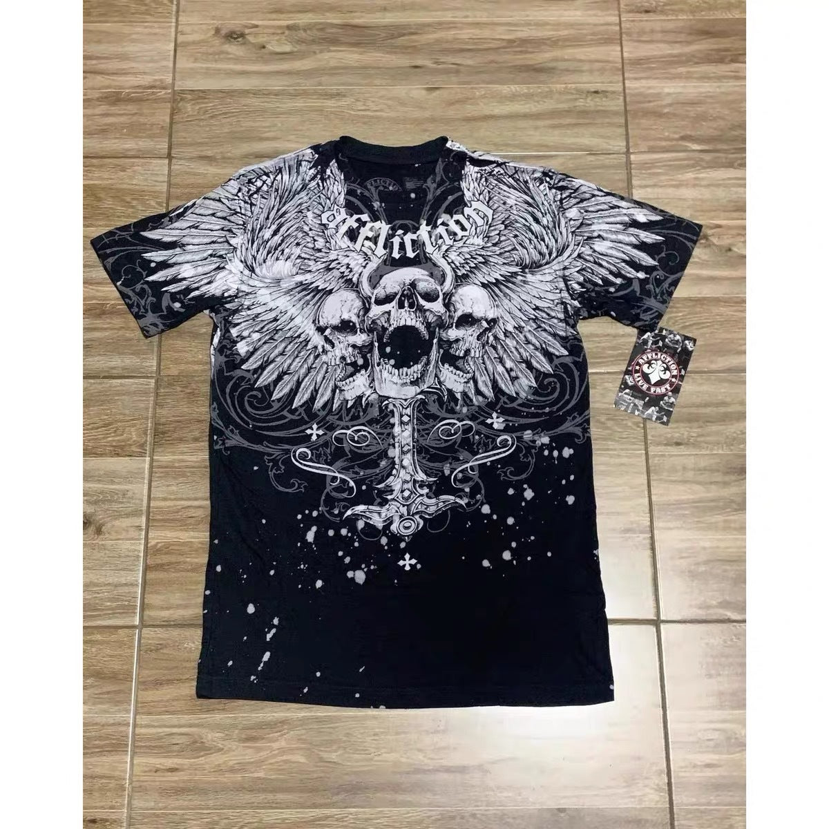 Printed Skull Head T-shirt