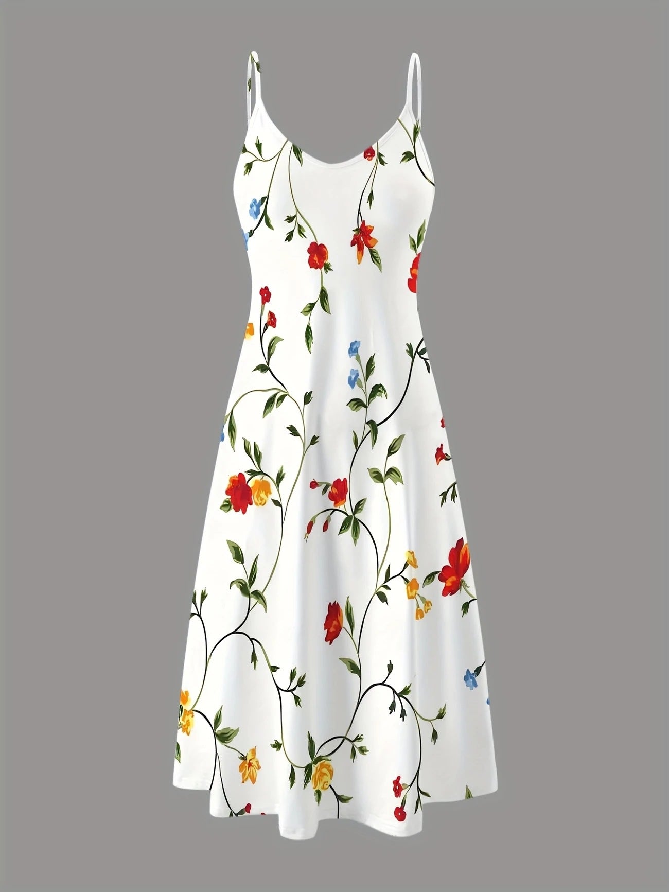 Printed sleeveless dress