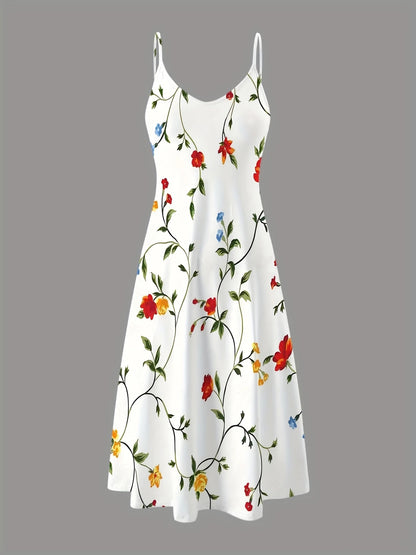 Printed sleeveless dress