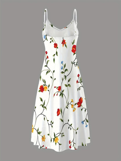 Printed sleeveless dress