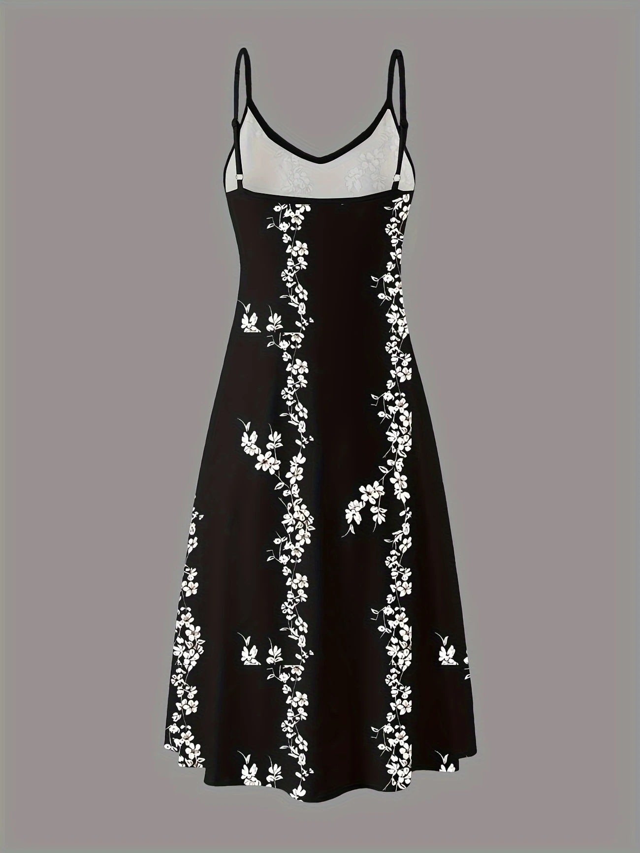 Printed sleeveless dress