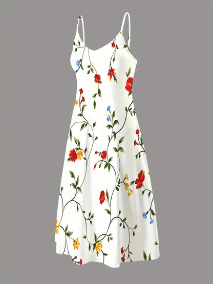Printed sleeveless dress