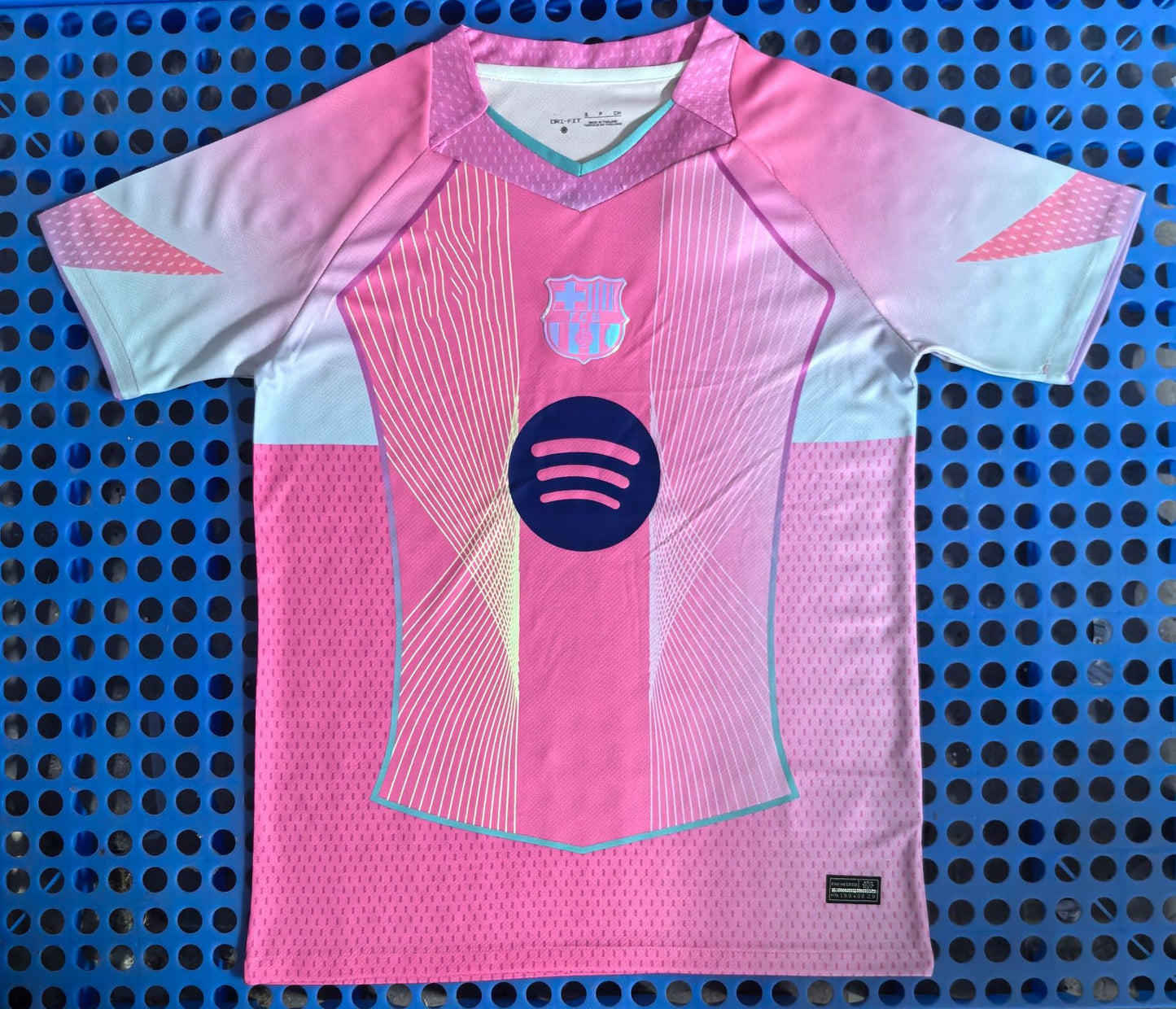 Printed soccer short-sleeved shirt