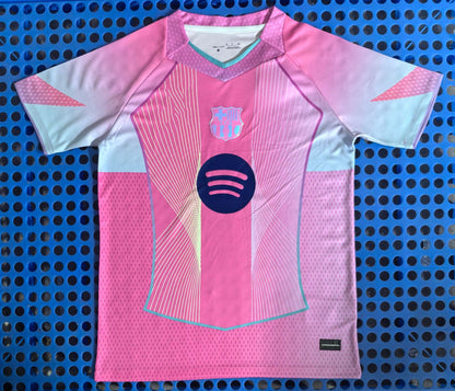 Printed soccer short-sleeved shirt