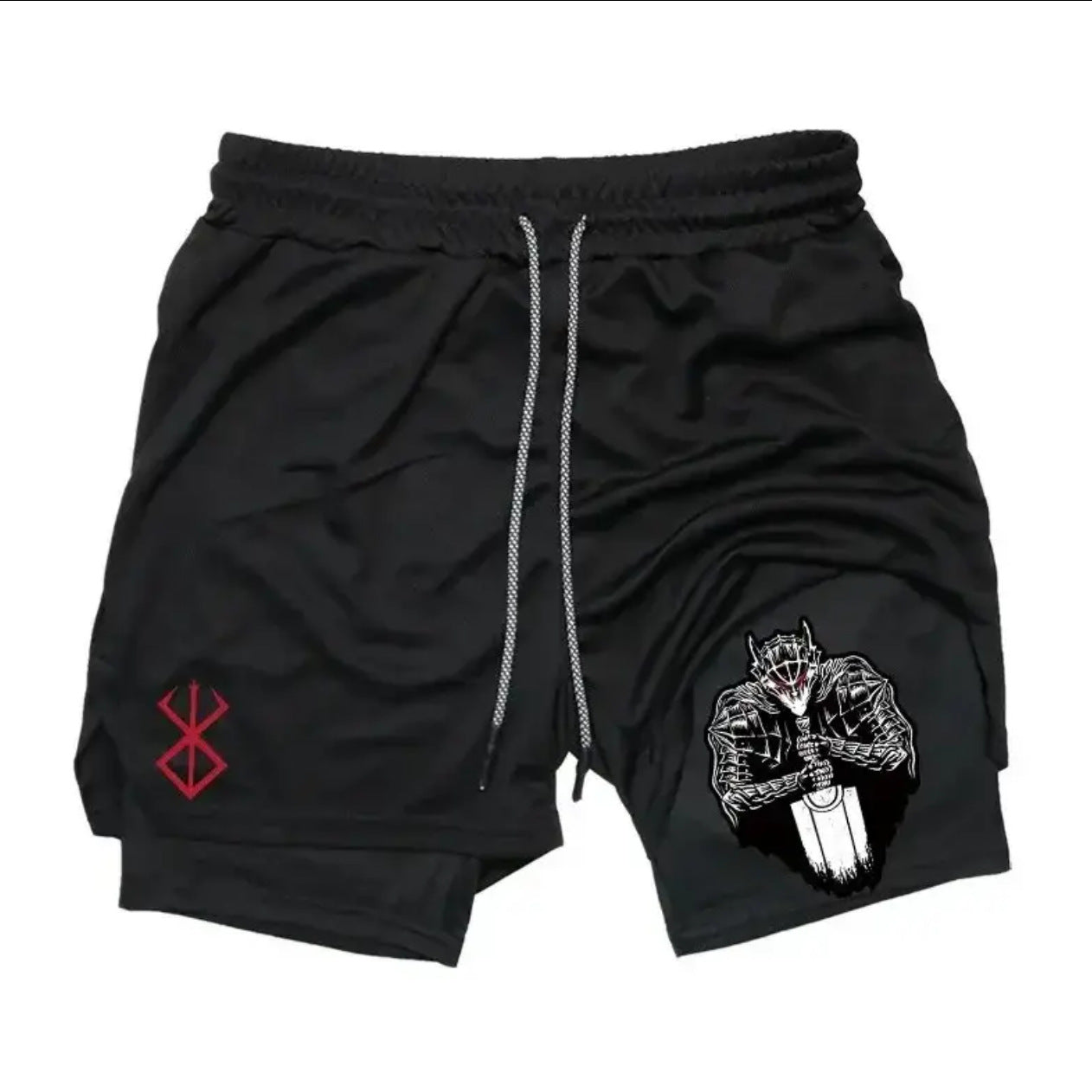 Printed Sports Shorts
