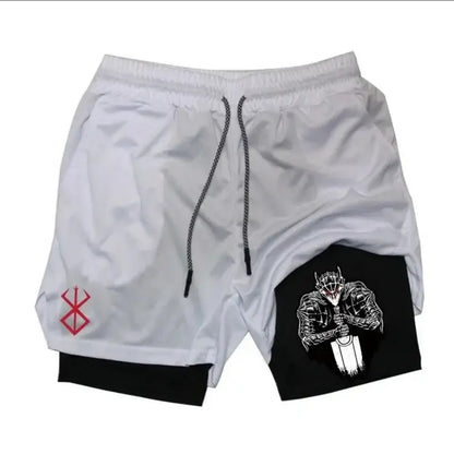 Printed Sports Shorts