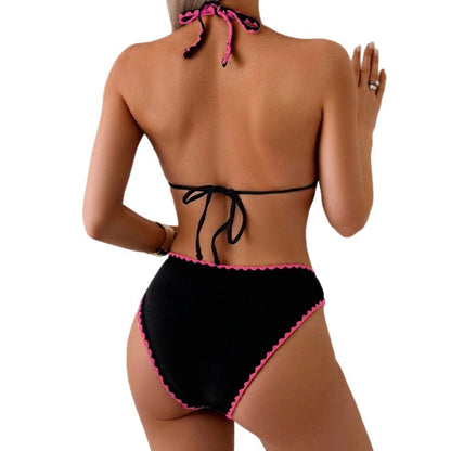 Printed Strapped Bikini