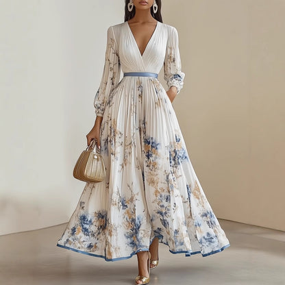 Printed summer dress