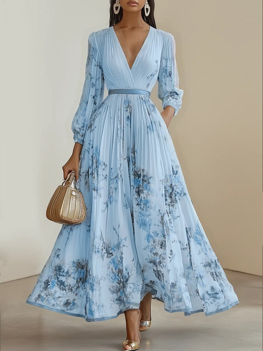 Printed summer dress