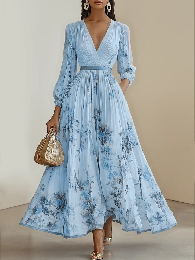 Printed summer dress