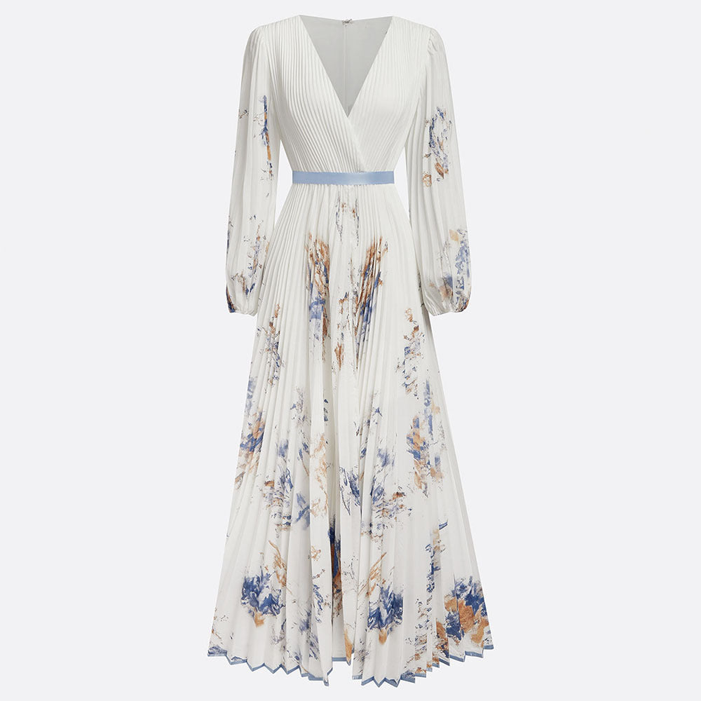 Printed summer dress