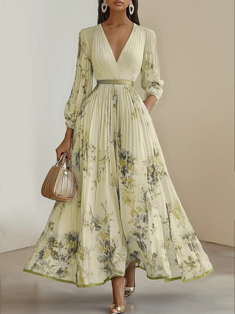 Printed summer dress