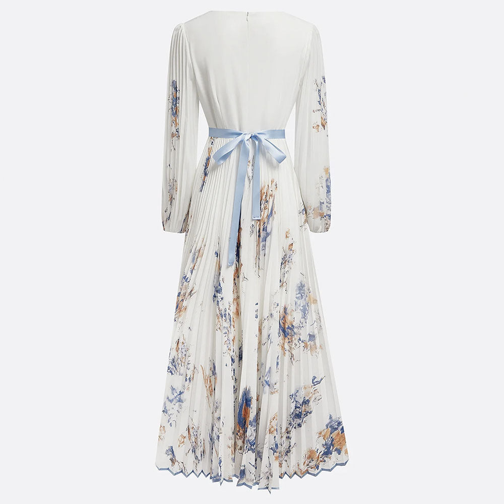 Printed summer dress
