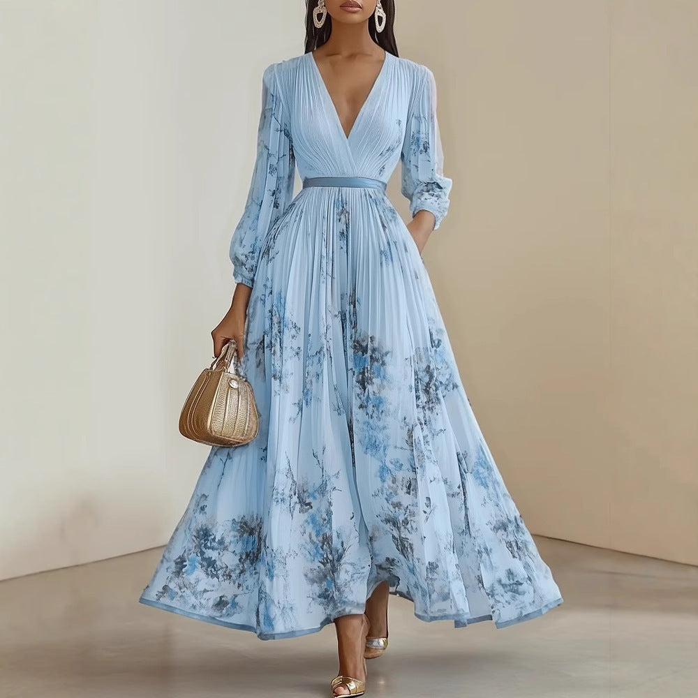 Printed summer dress