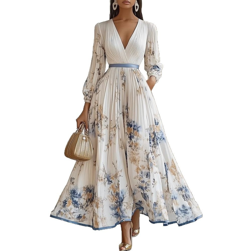 Printed summer dress