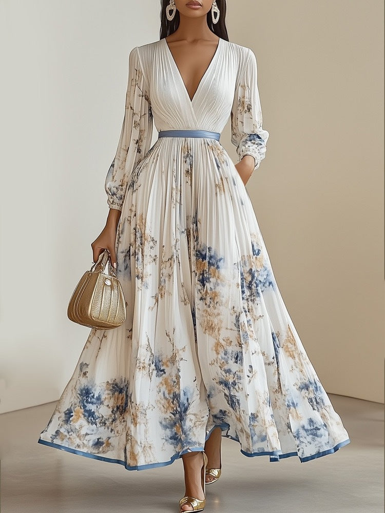 Printed summer dress