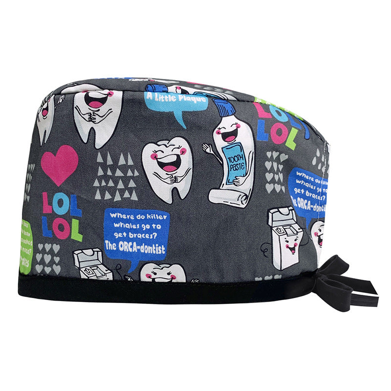 Printed surgical cap