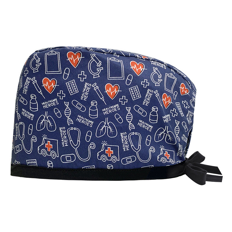 Printed surgical cap