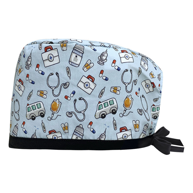 Printed surgical cap