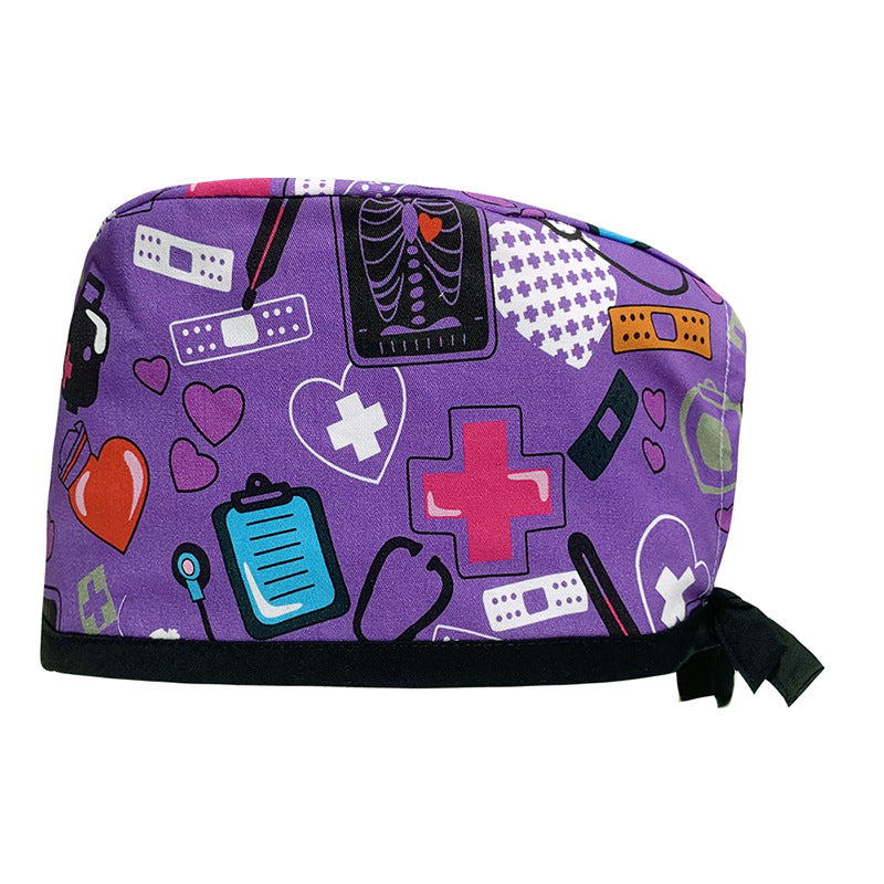 Printed surgical cap