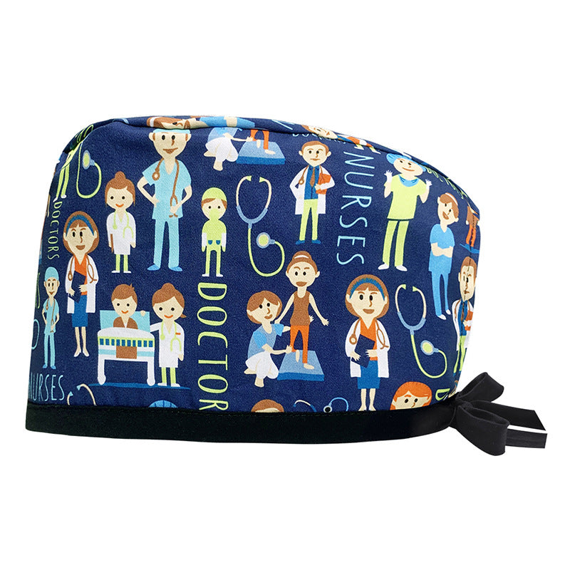 Printed surgical cap
