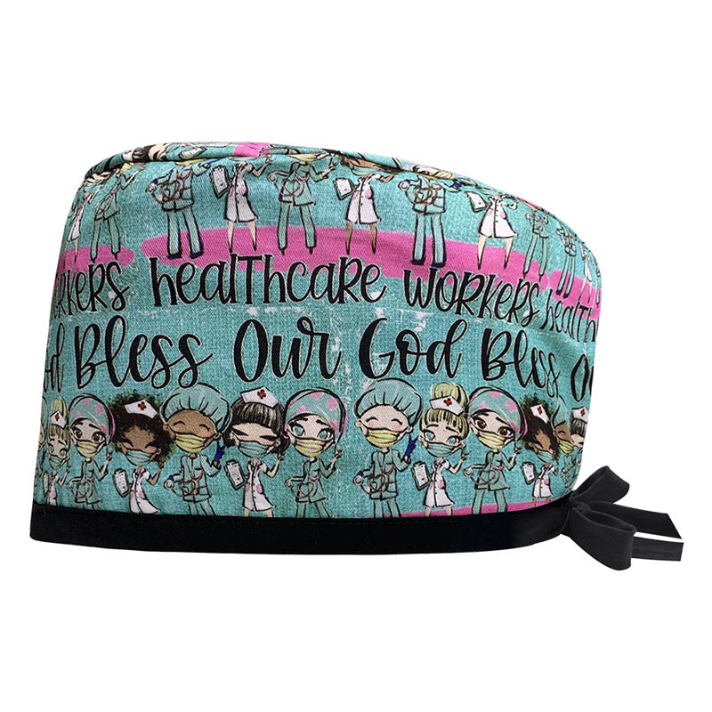 Printed surgical cap