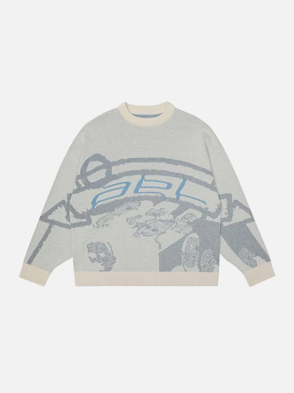 printed sweater