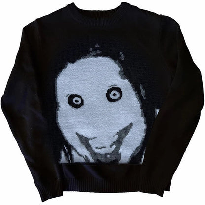 printed sweater