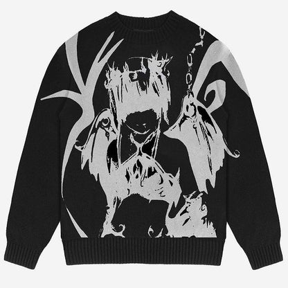 printed sweater