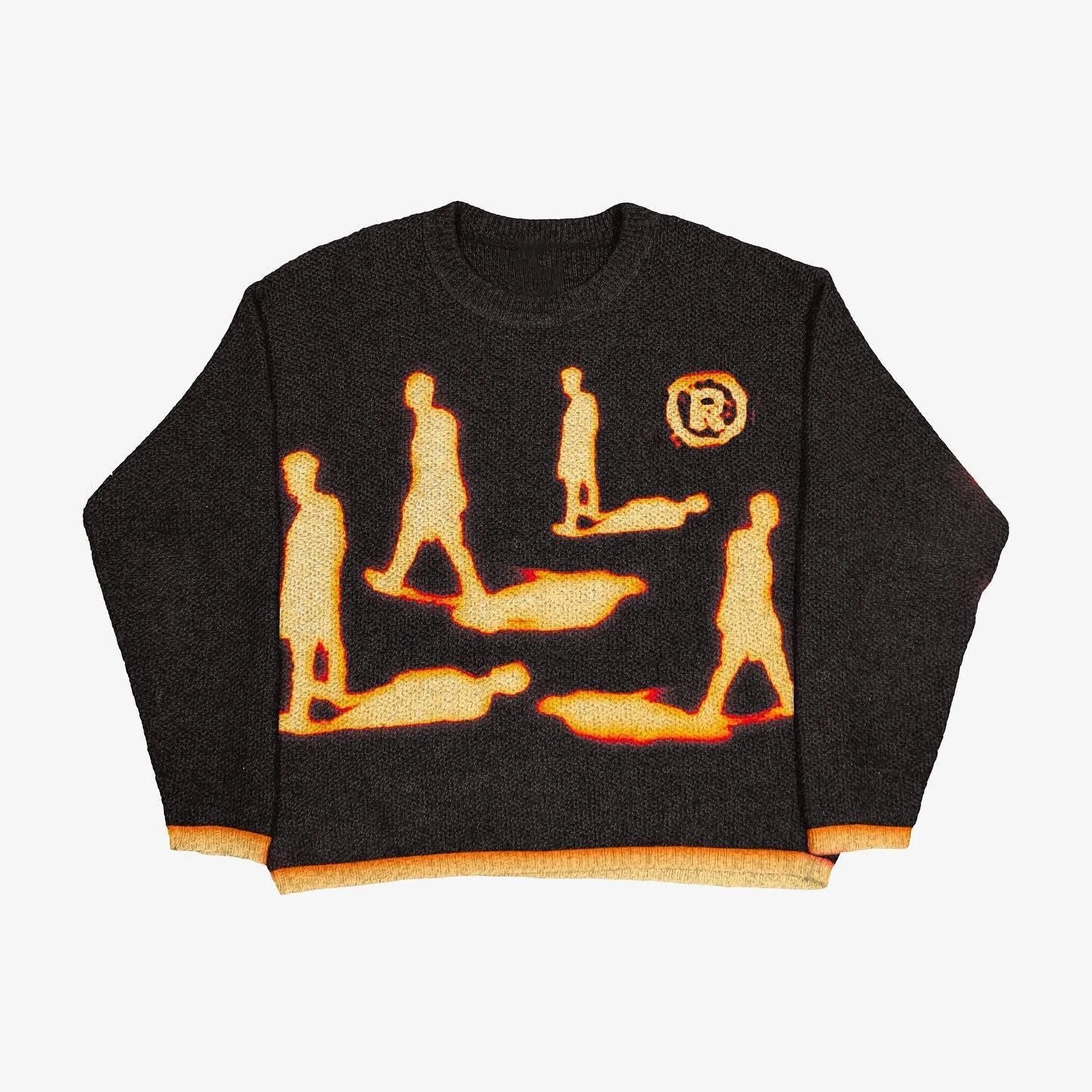 printed sweater