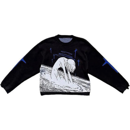 printed sweater