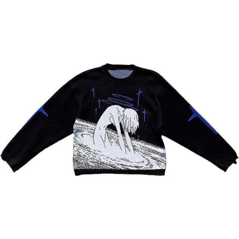 printed sweater