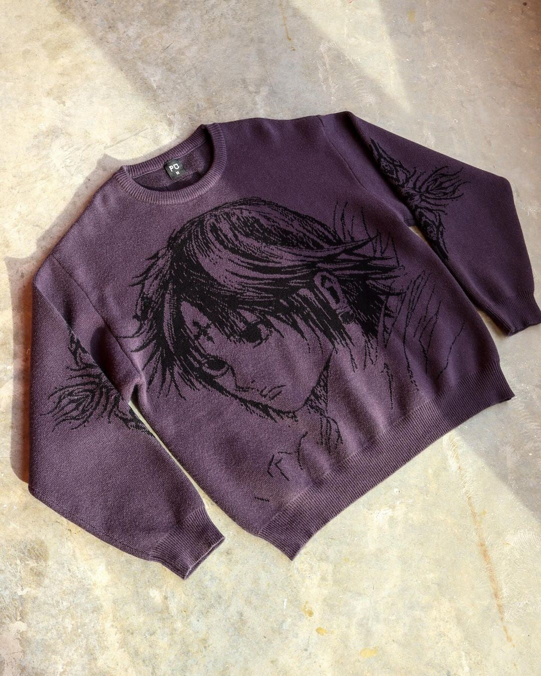 printed sweater