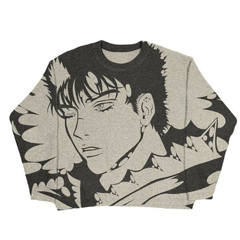 printed sweater