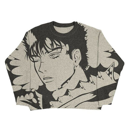 printed sweater