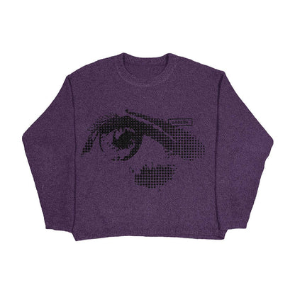 printed sweater