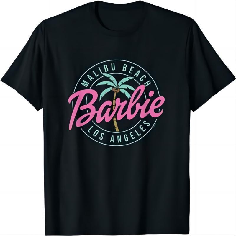 Printed T-shirt short-sleeved top